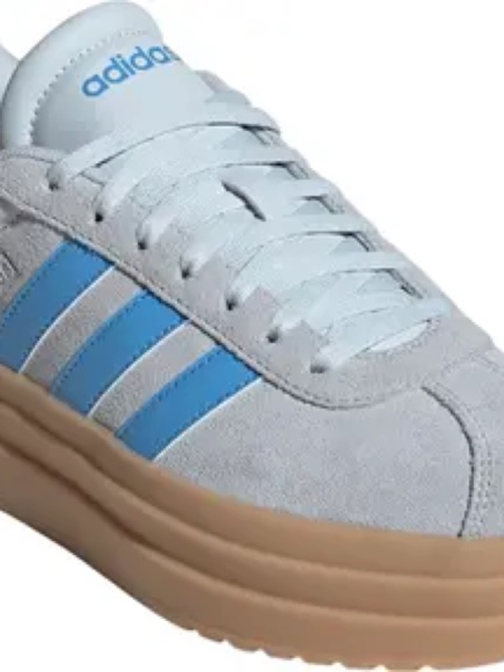 adidas Light Blue VL Court Bold Sneakers - Picture 2 of 11